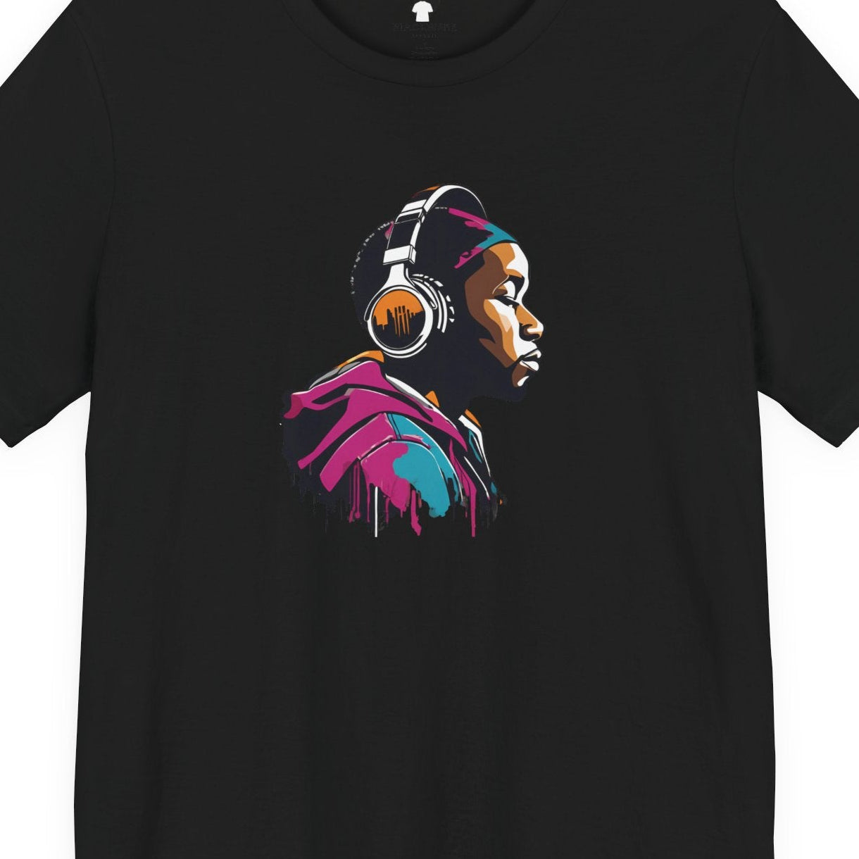 Get the Beat Blast tee Hip hop headphone journey, classic to wireless. Heart of the streets, graffiti and vibes droppin'. Wear the beat.