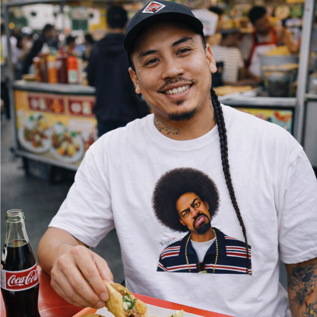 Hyphy Thizz Face Graphic Tee A Timeless Bay Area Symbol of Energy Freedom and Expression