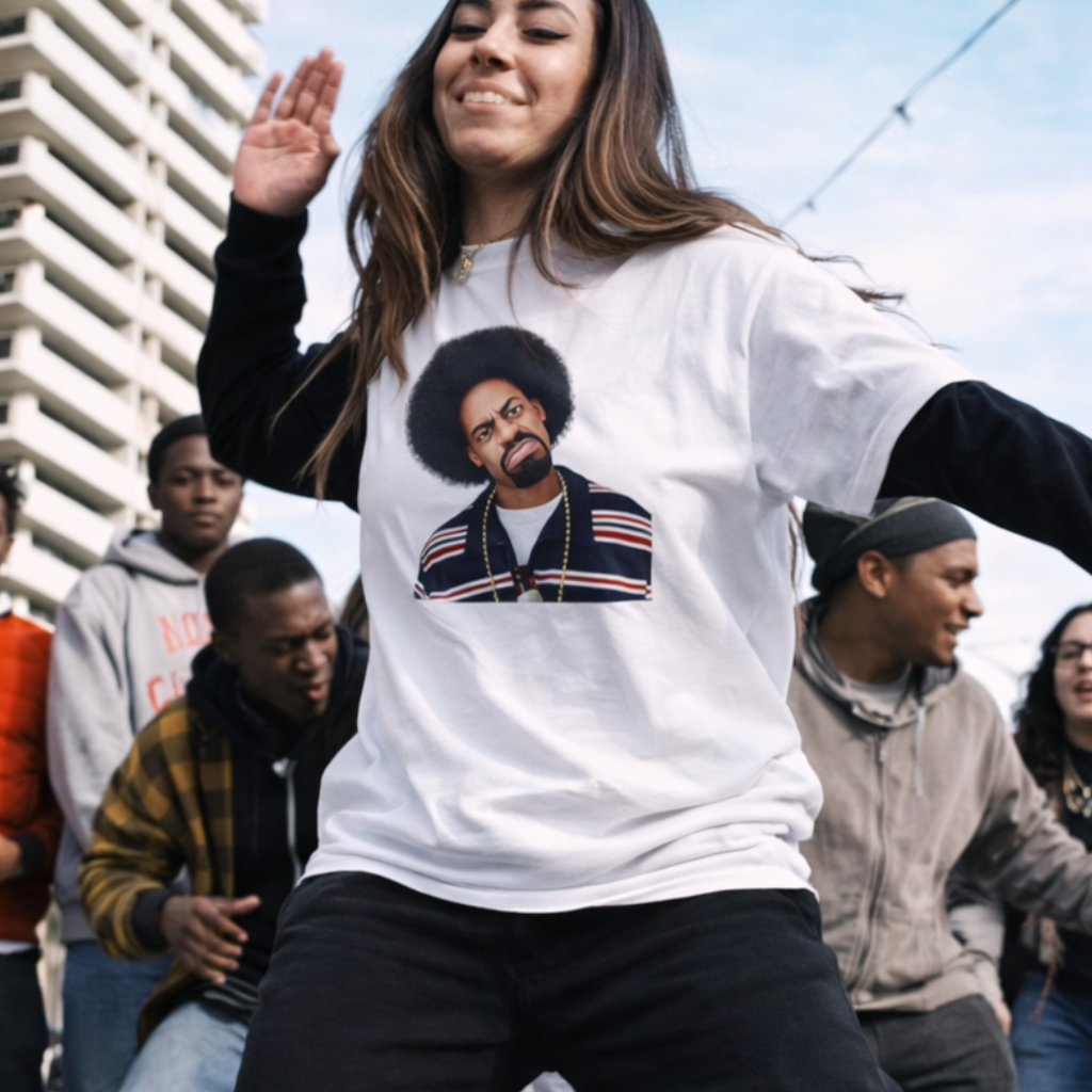 Hyphy Thizz Face Graphic Tee A Timeless Bay Area Symbol of Energy Freedom and Expression