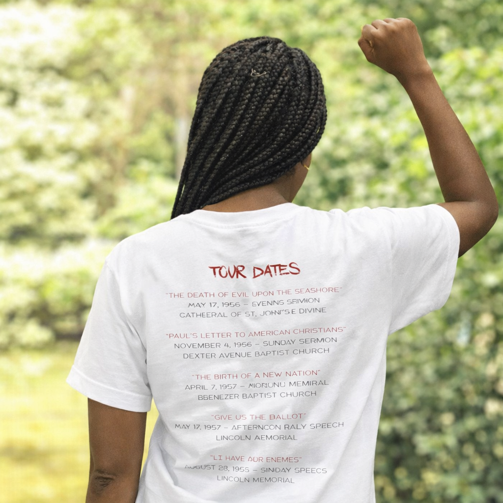 Martin Luther King Tour Dates Tee A Future Album for the Culture