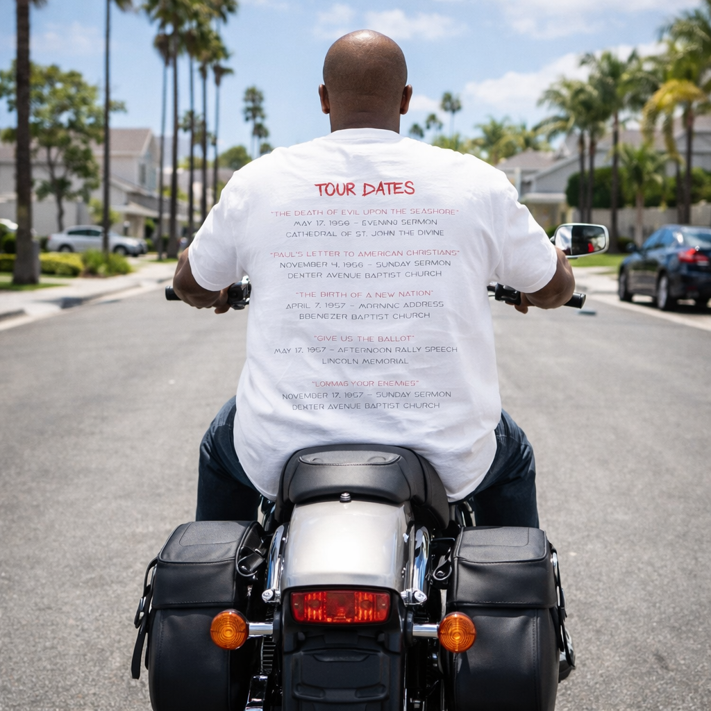 Martin Luther King Tour Dates Tee A Future Album for the Culture