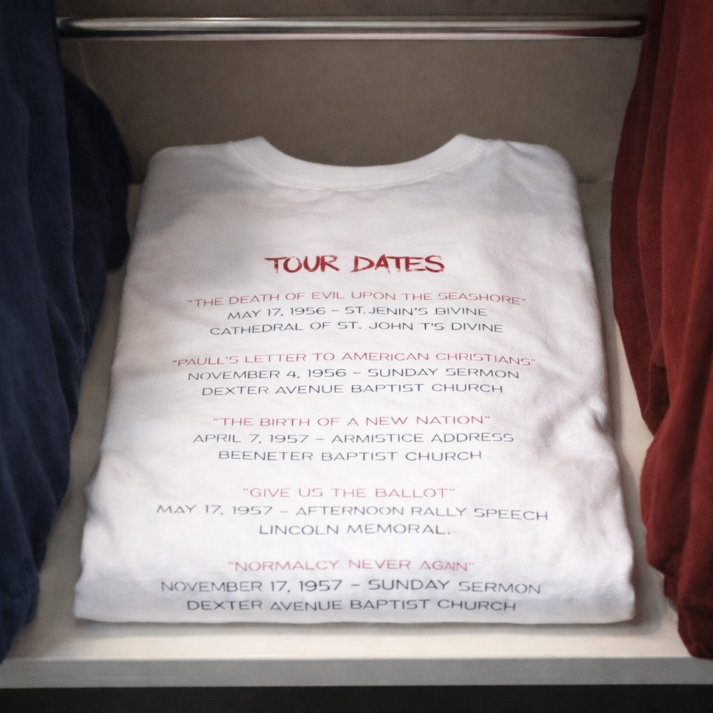 Martin Luther King Tour Dates Tee A Future Album for the Culture