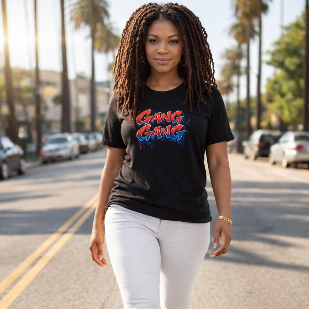 Hyphy-inspired graphic tee celebrating friendship, fun, and real connects.