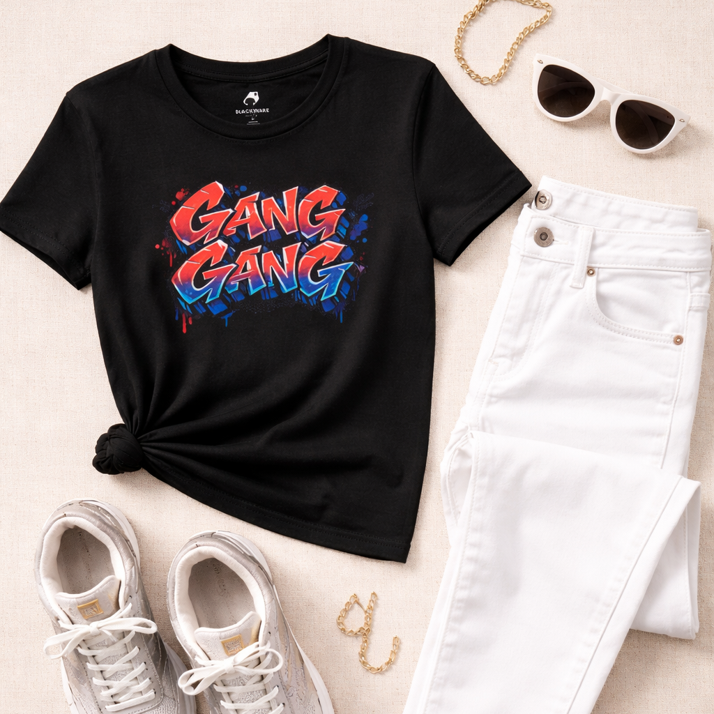 Hyphy-inspired graphic tee celebrating friendship, fun, and real connects.