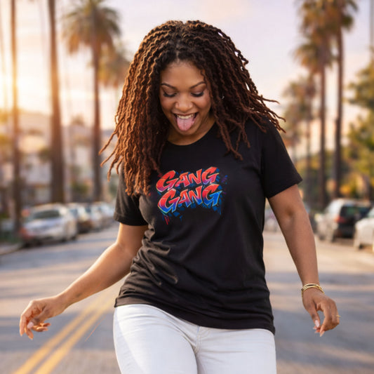 Hyphy-inspired graphic tee celebrating friendship, fun, and real connects.