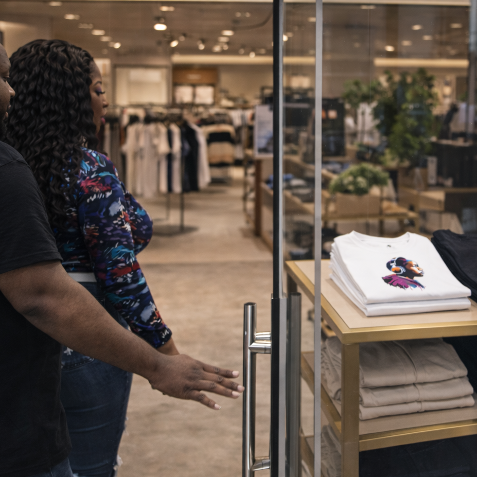 Get the Beat Blast tee Hip hop headphone journey, classic to wireless. Heart of the streets, graffiti and vibes droppin'. Wear the beat.