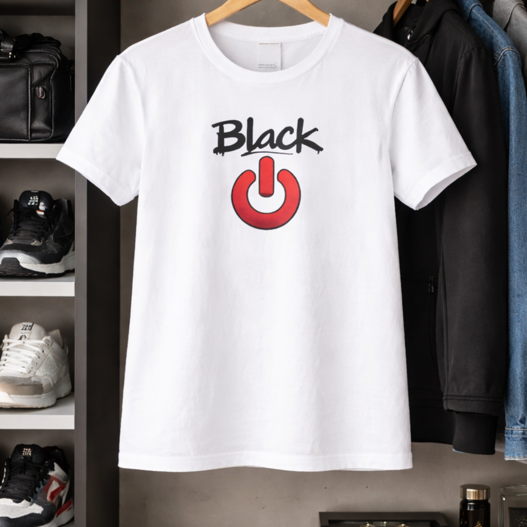 Black Power tShirt (RED), Black Power History Month shirt, Black Power symbol gift woman, Gift for Black Man Power symbol, Black Activist