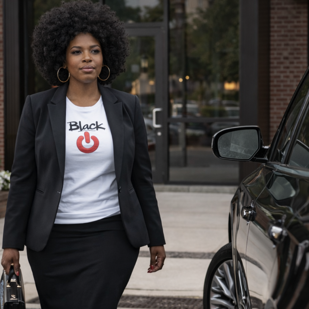 Black Power tShirt (RED), Black Power History Month shirt, Black Power symbol gift woman, Gift for Black Man Power symbol, Black Activist
